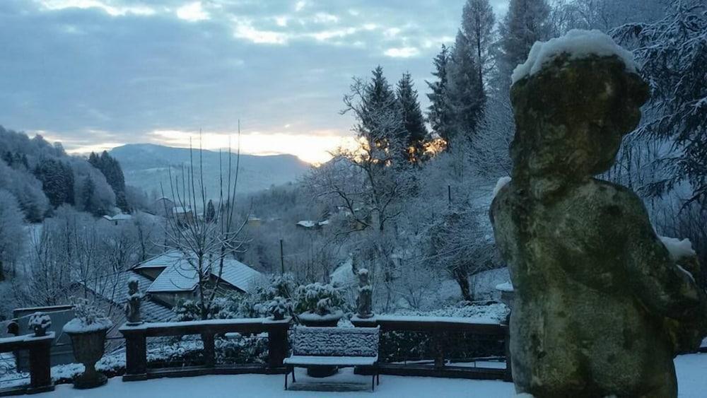 Hotel Villa Delle Ortensie Sant'Omobono Terme Bagian luar foto